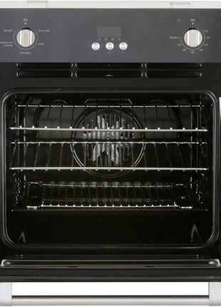 Magic Chef 24-Inch Built-In Electric Wall Oven, Stainless Steel, 2.2 Cu Ft | 24-In. Electric Wall Oven, Convection, Stainless Steel