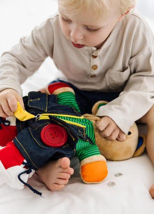 Melissa & Doug K's Kids - Teddy Wear Stuffed Bear Educational Toy