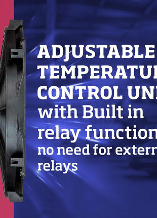 Adjustable Temperature Controller, Fan Controller (31147), Car Parts, Gray