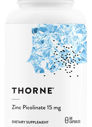 THORNE - Immune Support Bundle: Zinc Picolinate and Vitamin C Capsules - 60 Servings