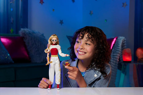 Mattel Disney Zombies 4: Dawn of the Vampires Nova Bright Doll | Posable Fashion Doll in Removable Outfit, 5 Accessories Including Golden Crystal Key, Inspired by Disney Movie
