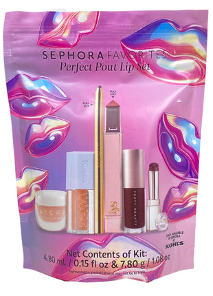 SEPHORA Favorites Perfect Pout 6-Piece Lip Set