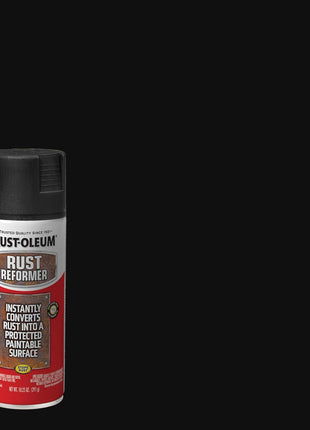 Rust-Oleum 248658 Stops Rust Reformer Spray Paint, 10.25 oz, Matte Black