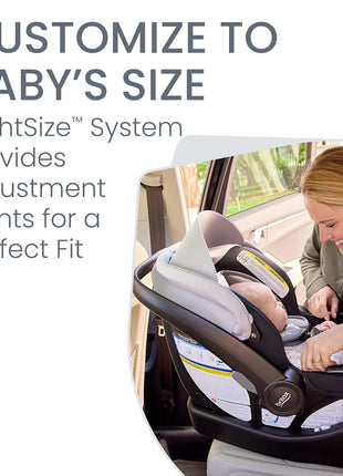 Britax Willow Brook S+ Travel System With Alpine Base — Glacier Onyx | Car Seat Stroller Combo; Brook+ Stroller & Willow S Infant Car Seat; ClickTight; Stroller Insert; Parent & Child Trays