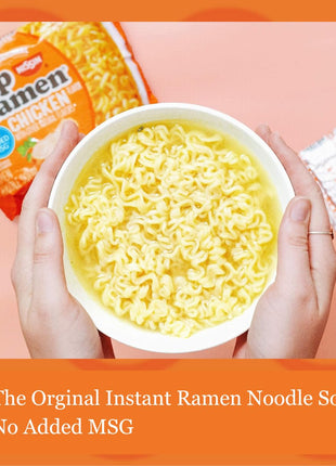 Nissin Top Ramen Noodle Soup, Chicken, 3 Ounce (Pack of 24)