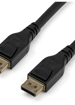 StarTech.com 10ft (3m) VESA Certified DisplayPort 1.4 Cable, 8K 60Hz HBR3 HDR, UHD DisplayPort Monitor Cord, Ultra HD 4K 120Hz DP 1.4 Video Cable M/M DP Connector