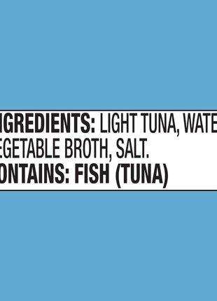 StarKist Chunk Light Tuna in Water, 5 oz (8 Pack) Canned Tuna Fish, Wild Caught, Gluten Free, Ready to Eat, Perfect for Salads, Keto Meals and Snacks, with 20g Protein & 90 Calories Per Serving