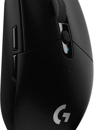 Logitech G305 Lightspeed Wireless Gaming Mouse - Black | Hero Sensor 12, Lightspeed 1ms Wireless, Up to 250h on 1xaa, 6 Programmable Buttons, 99g with Battery