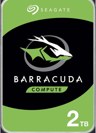 Seagate BarraCuda 2TB Internal Hard Drive HDD – 3.5 Inch SATA 6Gb/s 7200 RPM 256MB Cache – Frustration Free Packaging (ST2000DM008/ST2000DMZ08)