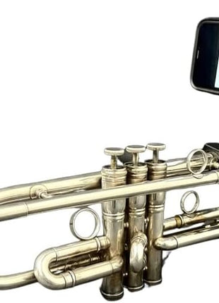 Gripophone Trumpet Phone Lyre - Securely Mount Your Phone to Your Horn, Easily Read Music from PDF, Take videos while playing, Made in USA!!