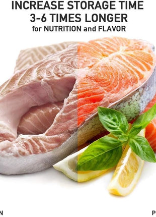Wevac Vacuum Sealer Bags 8x12" 100 Quart for Food Saver Vacuum Seal machine | Sous Vide, Freezer Safe, PreCut, BPA Free, Commercial Grade, Heavy duty, Meal Prep, Soup, Meat, Fish, Hunting, Vac Storage
