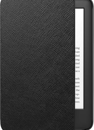 MoKo Case Fits 6 inch All-New Kindle (11th Generation-2024/2022 Release), Lightweight Shell Cover with Auto Wake/Sleep for Kindle 2024/2022 11th Gen e-Reader, Black