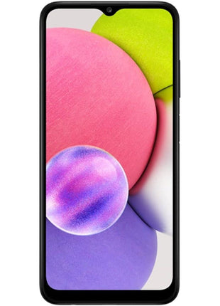 Samsung Galaxy A03s Cell Phone, AT&T GSM Unlocked Android Smartphone, 32GB, Long Lasting Battery, Expandable Storage, 3 Camera Lenses, Infinite Display - Black (Renewed)