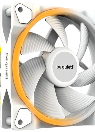 be quiet! Light Wings White 120mm PWM Triple Pack Premium ARGB Low Noise Cooling Fan | 4-Pin | BL100