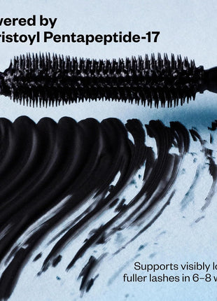 Kosas Soulgazer Lengthening + Lifting Peptide Mascara – Smudge-Proof, Clump-Free Mascara + Lash Serum 2-in-1 for Long, Defined Lashes – Curvilinear Molded Brush, Vegan, Sensitive-Eye Safe