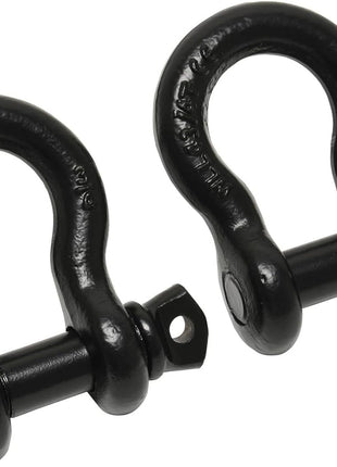 Superwinch 2538 Bow Shackles, pair, 3/4 inch galvanized steel