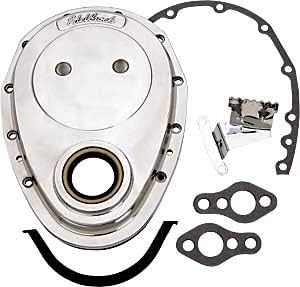 Edelbrock 4240 Aluminum Timing Cover, Multi, One Size