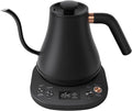 Mecity Electric Kettle Gooseneck Pour Over Kettle ?1??Temperature Control Quick Heating Water Boiler for Coffee & Tea & Formula Auto Shut Off Tea Kettle 1200 Watt, 0.8L, Matt Black, Barista Edition