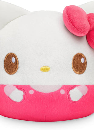 TeeTurtle Reversible Sanrio Hello Kitty Plushie 4-Inch Ice Cream Two-Sided Flip Plush Toy with Embroidered Details - Cute Mini Collectible Plush for Kids, Teens, and Adults