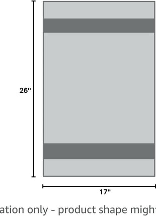 Premium Shammy Cloth for Car Drying - 26"x17" - Super Absorbent Chamois Towel for Car - Scratch-Free, Reusable & Soft