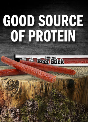 Jack Link's Beef Sticks, Original - Protein Snack, Meat Stick with 6g of Protein, Meat Snack Sticks Made with 100% Beef, Keto Friendly, Individually Wrapped - 0.92 Oz. (20 Count)