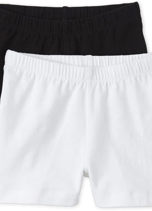 The Children's Place baby girls And Toddler Cartwheel Shorts, Tidal 2 Pack, 5T US