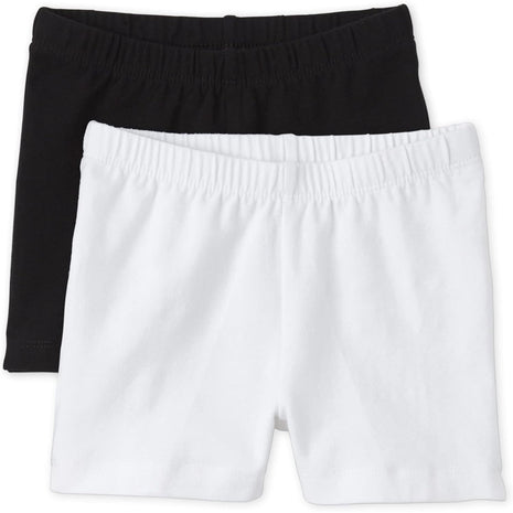 The Children's Place baby girls And Toddler Cartwheel Shorts, Tidal 2 Pack, 5T US