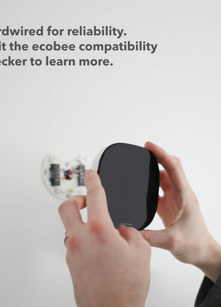 ecobee Smart Thermostat Enhanced, Programmable Wifi Thermostat | Works with Siri, Alexa, Google Assistant - Energy Star Certified - Smart Home. Energy saving thermostat.