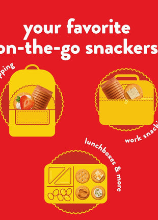 RITZ Fresh Stacks Original Crackers, Party Size, 16 Multi Snack Packs | Travel Snacks, Individually Wrapped