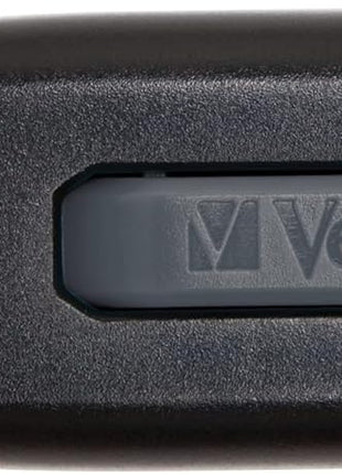 Verbatim 256GB USB 3.0 Store 'n' Go V3 Flash Drive - Cap-Less & PC/Mac Compatible - Gray