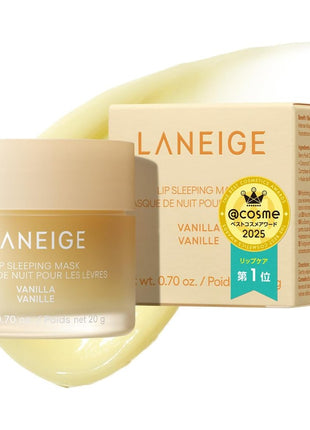 Laneige Lip Sleeping Mask Vanilla 20g Lip Cream Lip Mask Lip Balm Lip Scrub Lip Pack Moisturizing Korean