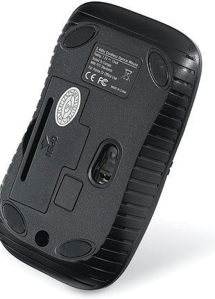 Verbatim Wireless Notebook Optical Mouse, Commuter Series - Matte Black