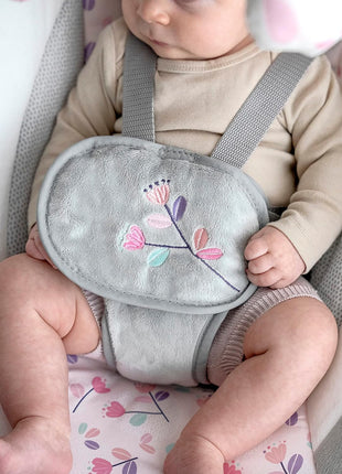 Ingenuity SimpleComfort Lightweight Compact 6-Speed Multi-Direction Baby Swing, Vibrations & Nature Sounds, 0-9 Months 6-20 lbs (Pink Cassidy) | Compact & Portable, Hands Free Soothing for Fussy Babies, Vibrations & USB Power for Newborns, 6-20 lbs
