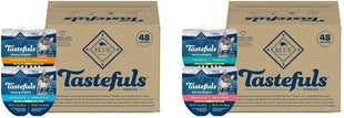 Blue Buffalo Tastefuls Singles Variety Pack (48ct - 12 of Each Flavor)