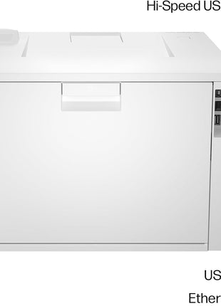 HP Color LaserJet Pro 4201dn Printer, Print, Fast speeds, Easy Setup, Mobile Printing, Advanced Security, Best-for-Small Teams. Ethernet & USB only. Not Wireless. White