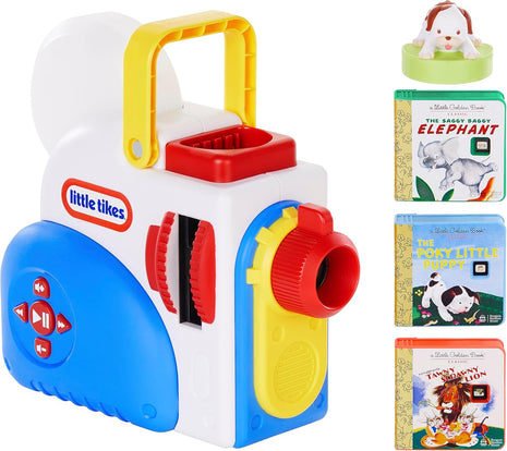 Little Tikes Story Dream Machine Starter Set, Audio Books, Little Golden Book, The Poky Little Puppy, Nightlight, Toddlers, Kids, Ages 3+, Amazon Exclusive