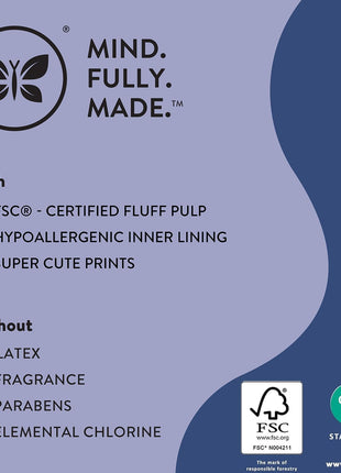 The Honest Company Comfort Dry Overnight Diapers, Up to 12 Hours Protection, Hypoallergenic, Cozy Cloud + Star Signs, Club Box Size 5 (27+ lbs), 40 Count