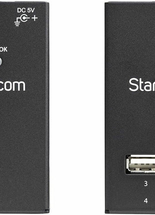 StarTech.com 4-Port USB 2.0 Extender - 130ft (40m) USB Over Cat5/Cat6 Extender - Compact USB 2.0 Over Ethernet Extender, TAA (USB2004EXTV)