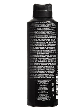 Kenneth Cole Black All Over Body Spray for Men, Aromatic Woody Fragrance, Notes of Watermint, Mandarin, Cedar, and Musk, Long-Lasting Cologne, 6.0 Fl. Oz