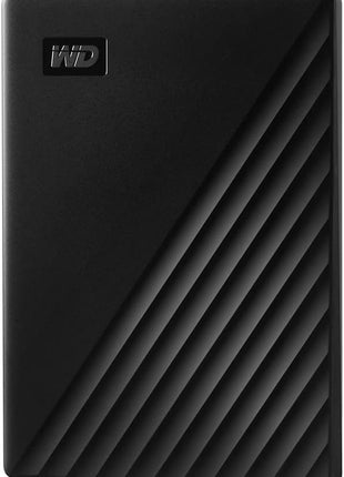 WD 2TB My Passport, Portable External Hard Drive, Black, backup software with defense against ransomware, and password protection, USB 3.1/USB 3.0 compatible - WDBYVG0020BBK-WESN