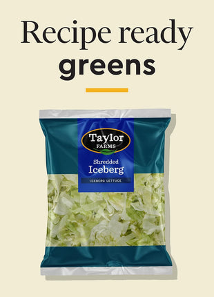 Taylor Farms Shredded Icerberg 8oz