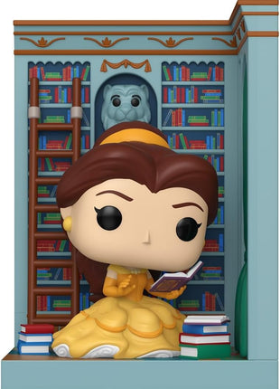 Funko POP! Nooks: Disney Beauty and the Beast - Belle in Library | Official Merch - Collectable Toy - Birthday Gift Idea for Fans and Collectors