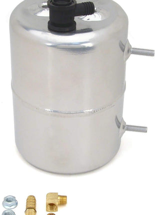 Comp Cams - 5201 COMP CAMS Zinc Plated and Polished Aluminum Vacuum Canister