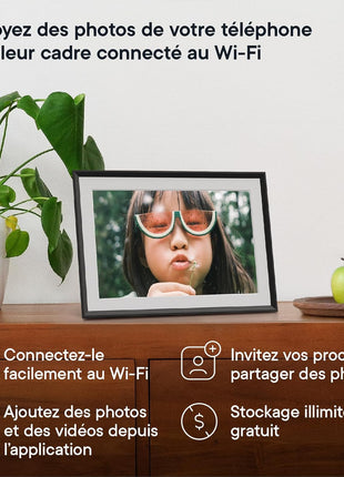 Aura HD Digital Picture Frame | Carver: The Best Frame for Gifting