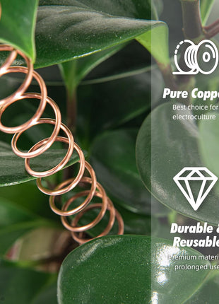 Art3d 18 Gauge 60 FT 99.9% Pure Soft Copper Wire for Electroculture Gardening, Jewelry Making, Beading, Science Projects, DIY Artwork, 1 Roll