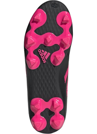 adidas Soccer Goletto VIII Firm Ground Cleats (Toddler/Little Kid/Big Kid) Black/Team Shock Pink 2/Black 1 Little Kid M