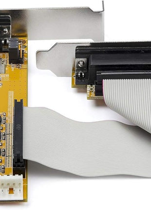 StarTech.com 8-Port PCI Express RS232 Serial Adapter Card, PCIe to Serial DB9 Card, Low Profile, 15kV ESD - Windows Only, TAA