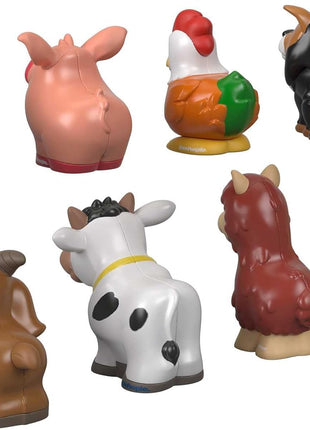 Fisher-Price Little People Farm Animal Friends Figure Set | 8 Toy Animal Figures, Pretend Play, Toddlers & Preschool Kids Ages 1+ Years