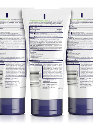 Biore Pore Unclogging Scrub With Salicylic Acid, Oil Free, 5 Oz, 3 Pack | Removes Excess Dirt & Oils, Deep Exfoliation, Clears Congestion, Smooth Texture, Fresh Clean Finish