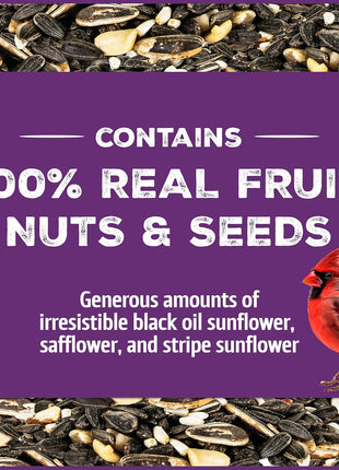 Pennington Pride Songbird Nut & Fruit Blend, Wild Bird Seed for Outside Feeders, Advanced Nutrition Formula for Health, Bird Food, 10-lb. Bag